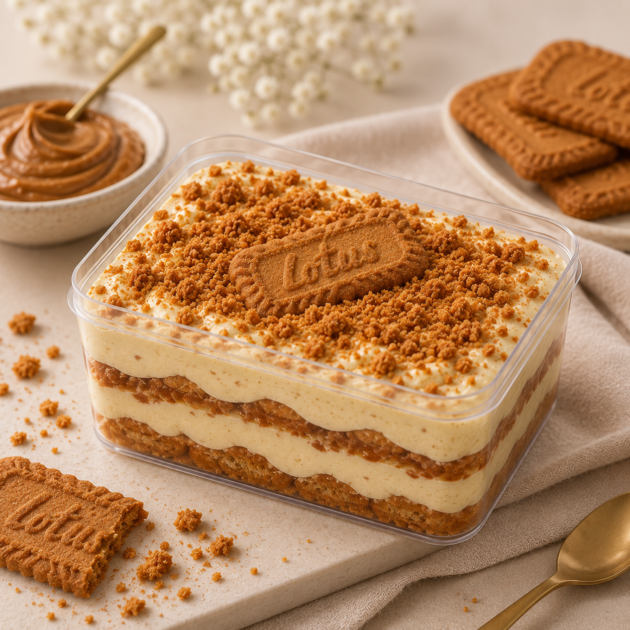 Egyszemélyes tiramisu desszertdoboz választható ízekben – Sweet Magnolia
