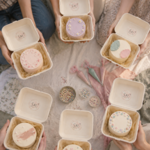 Csináld magad mini torta dekoráláshoz – Sweet Magnolia gyerekzsúr desszert