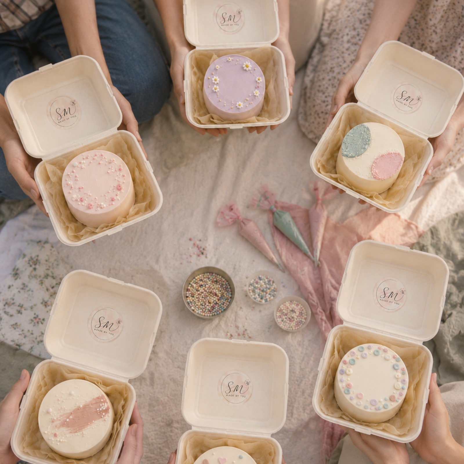 DIY mini torta gyerekzsúrra